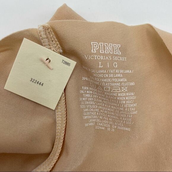 NWT - Victoria Secret PINK Neutral Thong - Picture 3 of 3